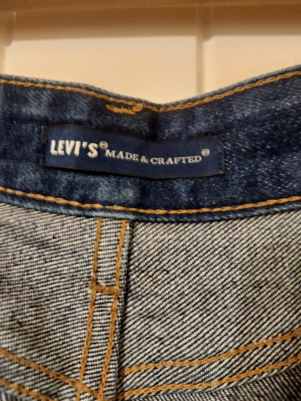 Levis Made And Crafted Greaser Straight Selvedge Denim